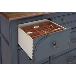 Americana - Dresser - Corduroy Blue
