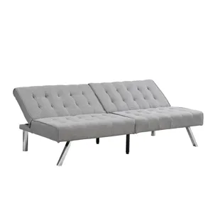 Futon Sofa Bed - Gray