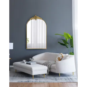 Full Length Mirror, Arched Mirror Hanging Or Leaning Against Wall, Large Mirror For Living Room - Go
