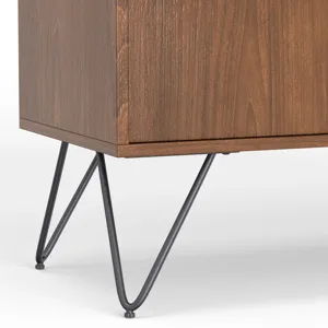 Hunter - TV Media Stand - Walnut Veneer