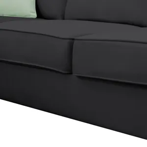 Sectional Sofa Couches Living Room Sets, 7 Seats Modular Sectional Sofa With Ottoman, L Shape Fabric