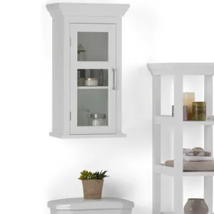 Avington - Single Door Wall Cabinet - Pure White