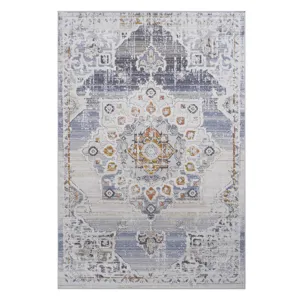 Payas - 2\' x 3\' Medallion Non-Shedding Living Room Bedroom Dining Home Office Stylish And Stain Re