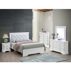 Verona - G6790C-FB3 Full Bed - Silver Champagne