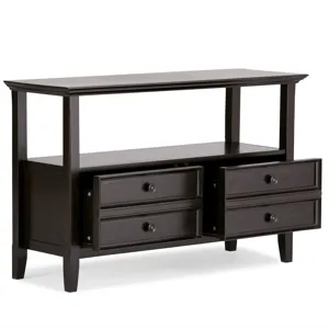 Amherst - Console Sofa Table - Hickory Brown