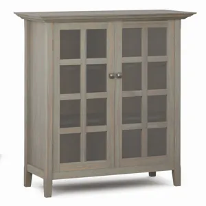 Acadian - Medium Storage Cabinet - Distressed Grey