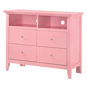 Hammond - G5404-TV Media Chest - Pink
