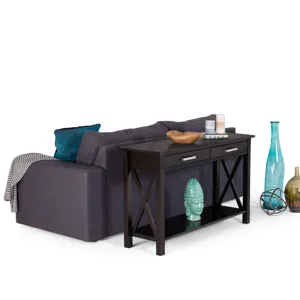 Kitchener - Console Sofa Table - Hickory Brown