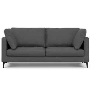 Ava - 76\" Mid Century Sofa - Pebble Gray