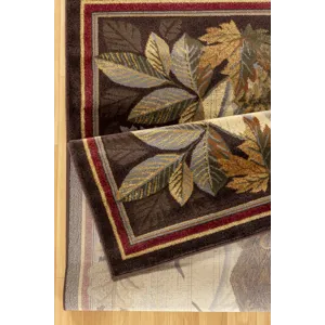 Nature\'s Nest - GC_CBL3008 Multi 2\' x 3\' Lodge Area Rug