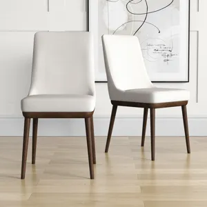 Kate - Mid-Century Modern Dining Chair (Set of 2) - White