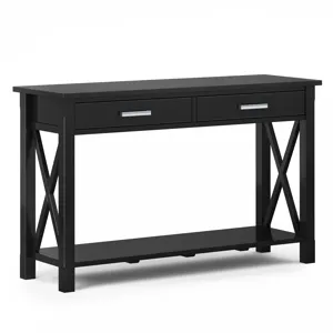 Kitchener - Console Sofa Table - Black