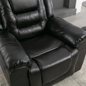 2 Seater Home Theater Recliner Manual Recliner Chair With A Storage Box And Two Cup Holders For Livi