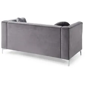 Delray - G790A-L Loveseat (2 Boxes) - Gray