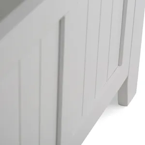 Acadian - Entryway Storage Bench - White