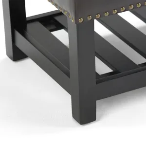 Lomond - Storage Ottoman Bench - Tanners Brown