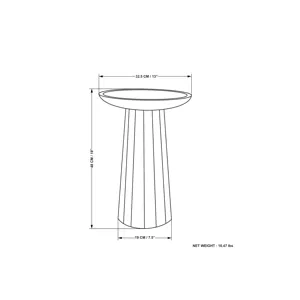 Dayton - Wooden Accent Table - Light Cognac