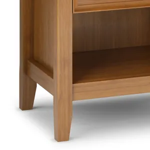 Amherst - Bedside Table - Light Golden Brown