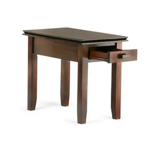 Artisan - Narrow Side Table - Russet Brown
