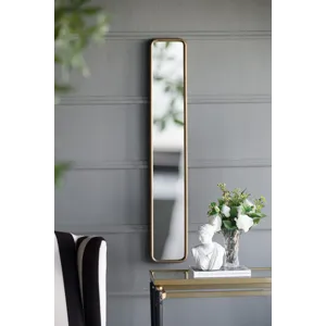 Full Length Mirror With Antique Metal Frame, Long Mirror For Hallway Living Room Bedroom Bathroom - 