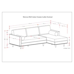 Morrison - Right Sectional Sofa - Sienna