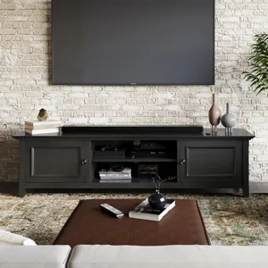 Amherst - 72\" Low TV Media Stand - Hickory Brown