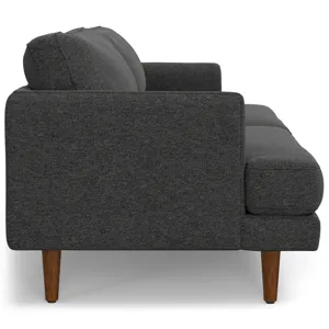 Livingston - 90\" Sofa - Charcoal Grey