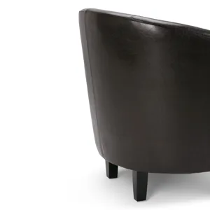 Austin - Tub Chair - Brown