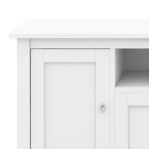 Warm Shaker - 72\" TV Media Stand - White