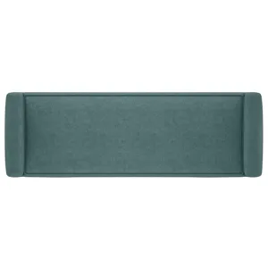 Scott - Ottoman Bench - Smoky Teal