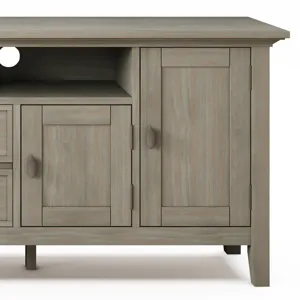 Redmond - 72\" TV Media Stand - Distressed Grey