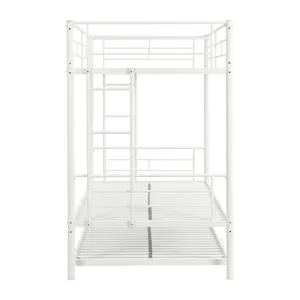 Bunk Bed With Trundle - White