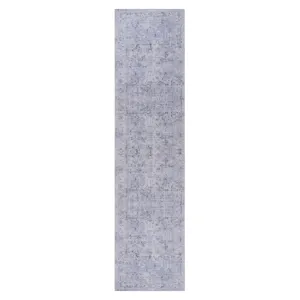 2\'6\'\' X 10\' Area Rug, Washable Rug, Low-Pile, Non-Slip, Non-Shedding, Foldable, Kid & Pet Friend