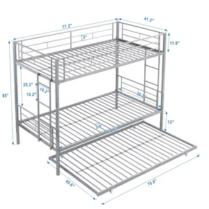 Bunk Bed - Silver