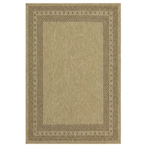 Earth - 5\'3\" X 7\'3\" Indoor / Outdoor Area Rug - Jute / Mocha