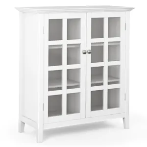 Acadian - Medium Storage Cabinet - White