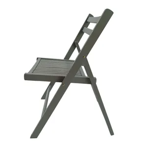 Folding Special Event Chairs, Foldable Style (Set of 4) - Gray