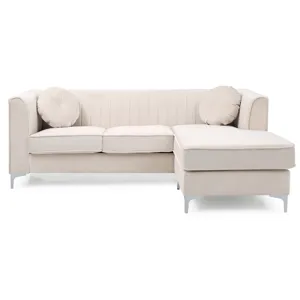 Delray - G797B-SC Sofa Chaise (3 Boxes) - Ivory