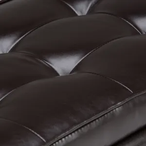 Cosmopolitan - Storage Ottoman Bench with Open Bottom - Tanners Brown