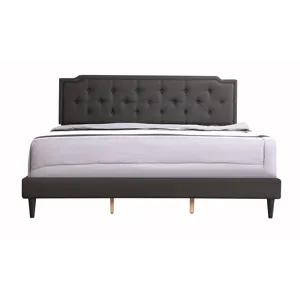 Deb - G1106-QB-UP Queen Bed (All in One Box) - Black