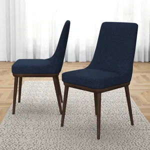 Kate - Mid-Century Modern Dining Chair (Set of 2) - Blue