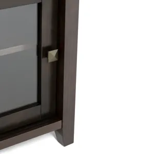 Cosmopolitan - TV Media Stand - Mahogany Brown