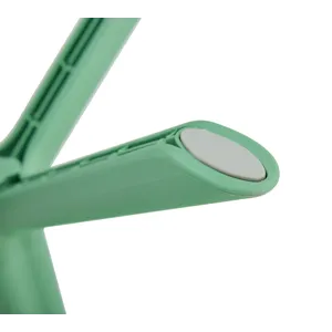 3 Piece Plastic Arm Chair Bistro Grs Premium Ocean Plastic - Green