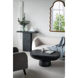 Oval Coffee Table - Black