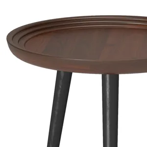 Clairmont - Round Side Table - Cognac