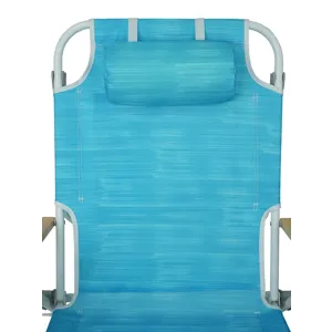 Backpack Beach Chair For Adults, Beach Towel, 5 Position Chair With Pouch Folding Lightweight Positi