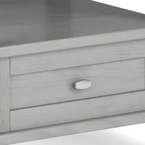 Warm Shaker - End Table - Fog Grey