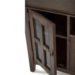Artisan - 72\" TV Media Stand - Natural Aged Brown