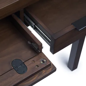Hollander - Desk - Warm Walnut Brown