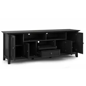 Amherst - 72\" Wide TV Media Stand - Black